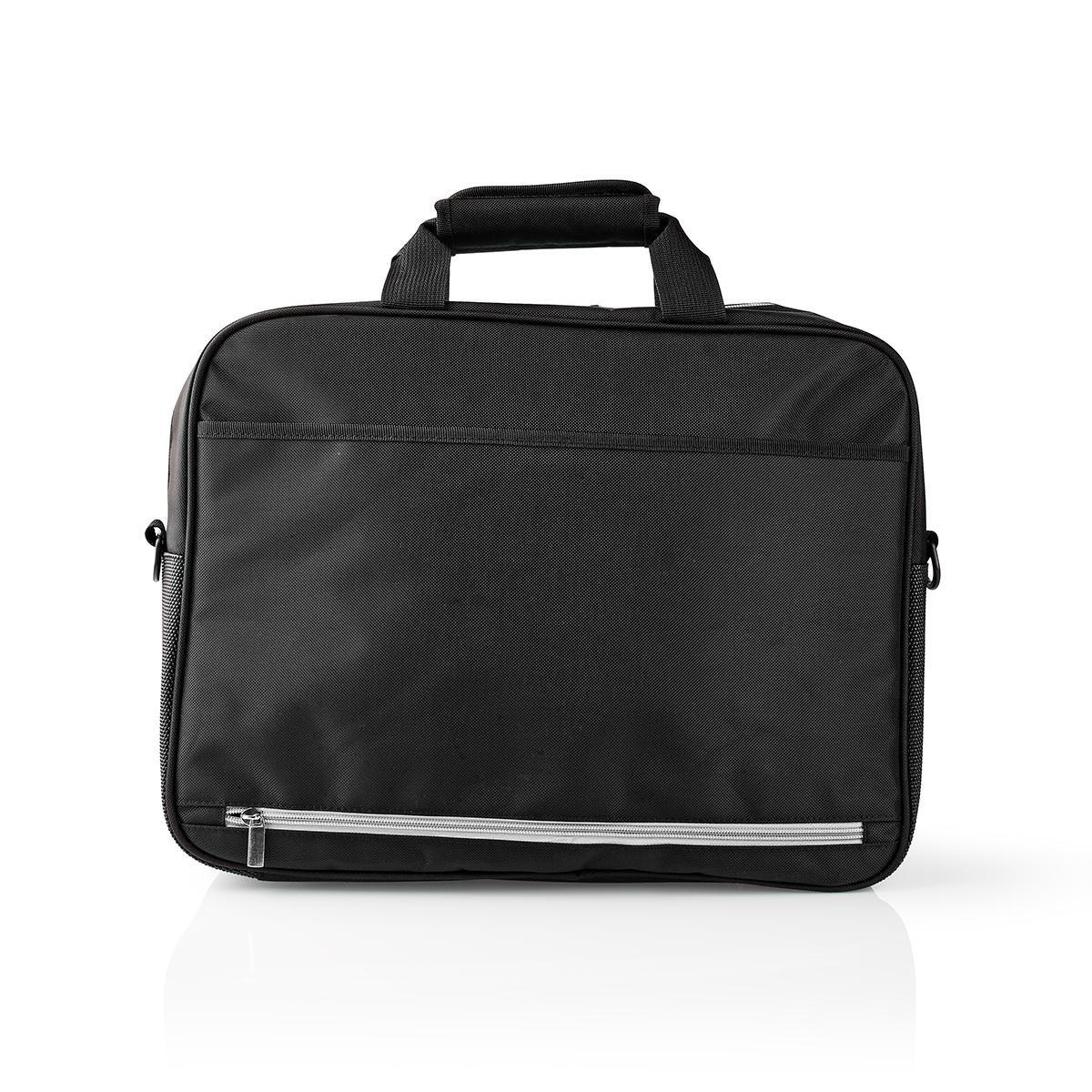 Nedis notebooktas met schouderriem en opbergvakken voor 15 inch t/m 16 inch notebooks / zwart - Afbeelding 5