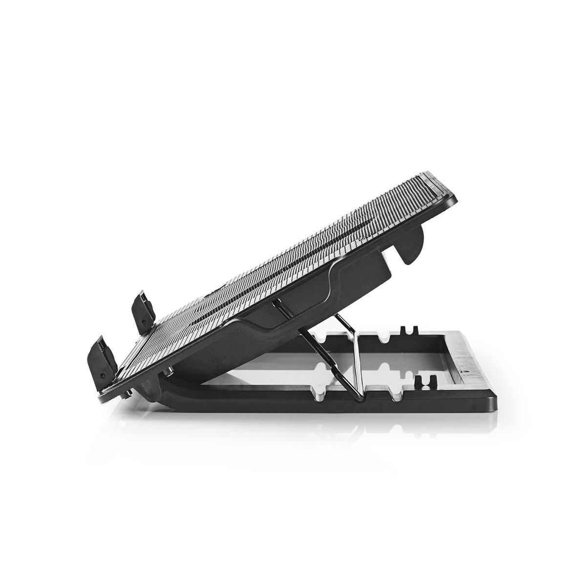 Notebookstandaard | Aantal ventilatoren: 2 | USB Gevoed | Aantal standen: 4 | 18 " | 1200 rpm | LED - Afbeelding 4