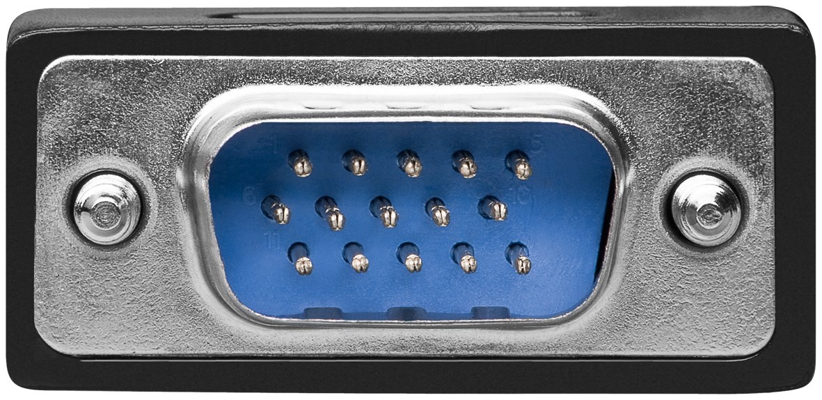 VGA naar DVI-I adapter / zwart - Afbeelding 2
