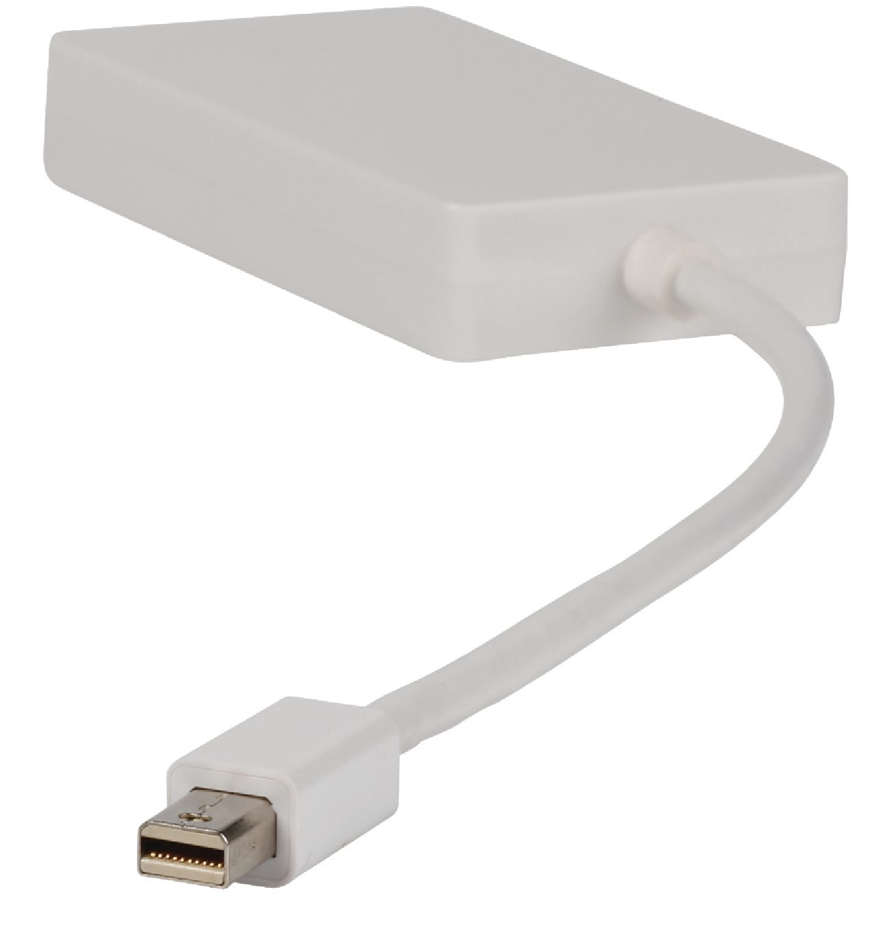 Mini DisplayPort 1.1 naar HDMI, DVI en VGA adapter / wit - 0,20 meter - Afbeelding 2