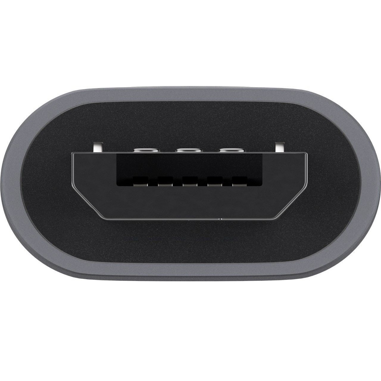 Premium USB Micro B (m) - USB-C (v) adapter - USB2.0 / metaal - Afbeelding 3