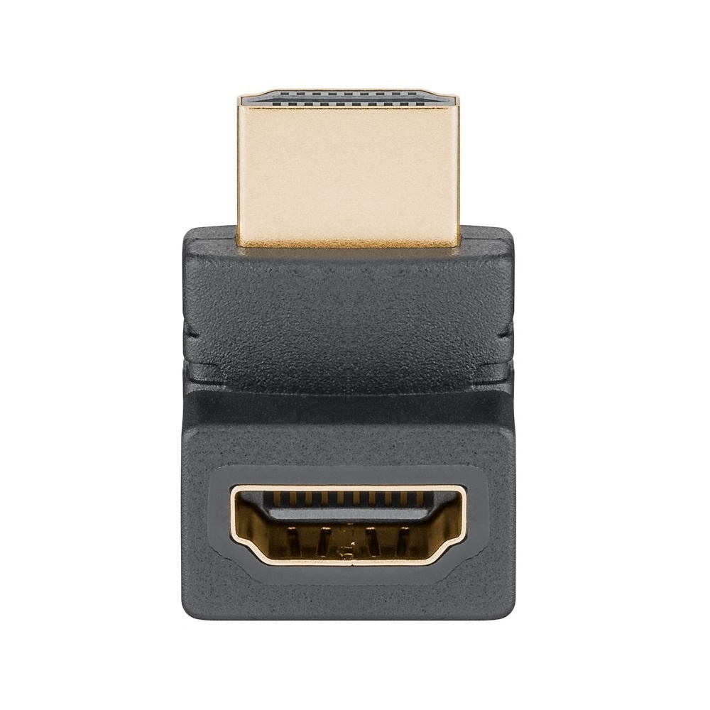 Haakse HDMI adapter naar boven | HDMI2.1 (8K 60Hz + HDR) - Afbeelding 2