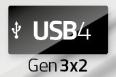 USB-C naar USB-C kabel - USB4 (tot 40 Gbit/s) - PD3.1 tot 240W - video tot 8K 60Hz / zwart - 0,70 meter - Afbeelding 2