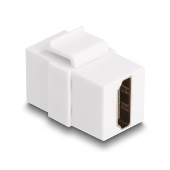 HDMI Keystone module | HDMI2.0 (4K 60Hz + HDR) | wit - Afbeelding 2