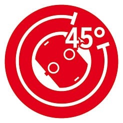 Stekkerdoos | Randaarde stekker / Type F (CEE 7/7) | 5-wegs | 3680 W | 16 A | Soort aarding: Zijcontacten | 230 V AC 50/60 Hz | Hoek van stopcontact: 45 ° | Geen Kabel Inbegrepen | Wit - Afbeelding 3