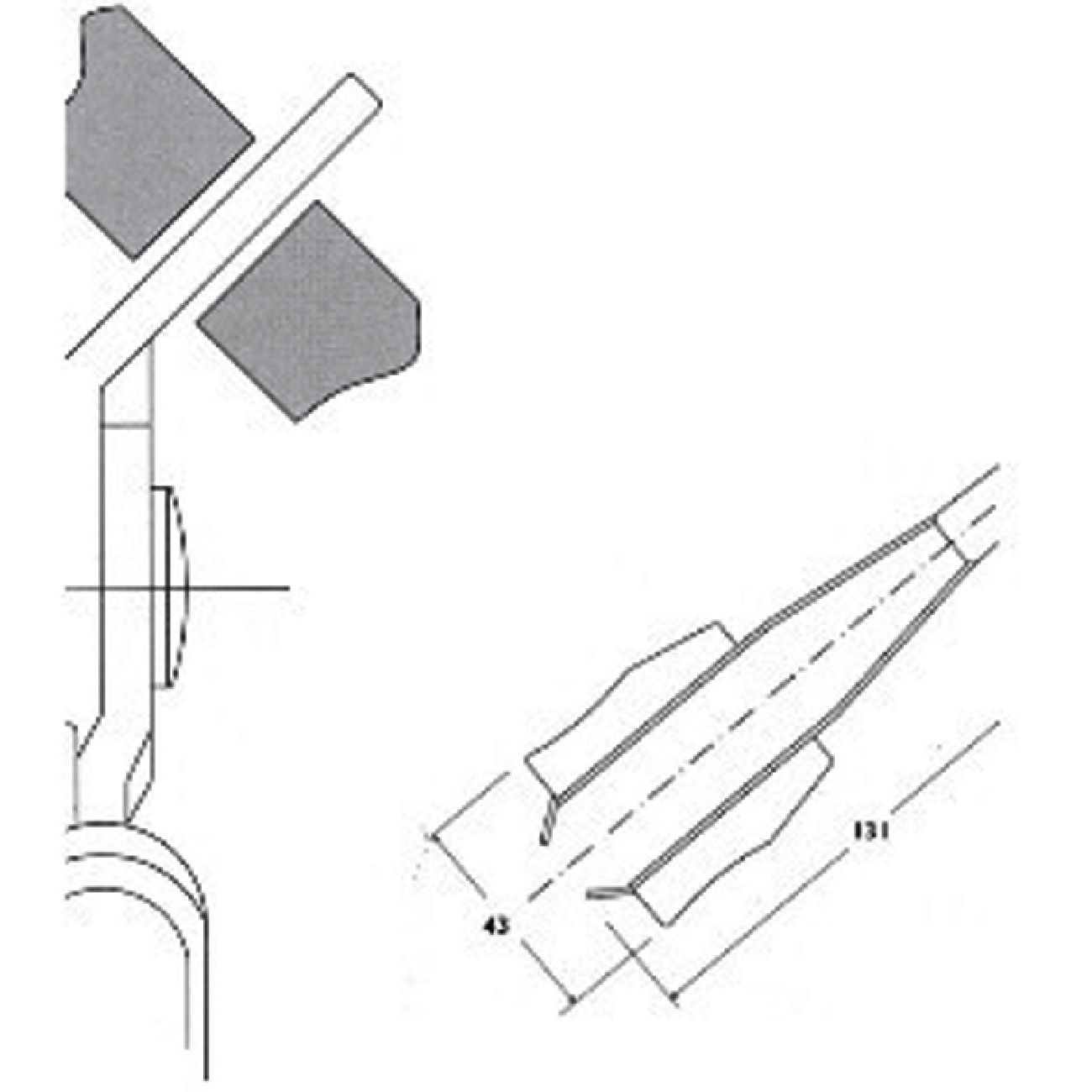 Piergiacomi strip tool 125 mm - Afbeelding 2