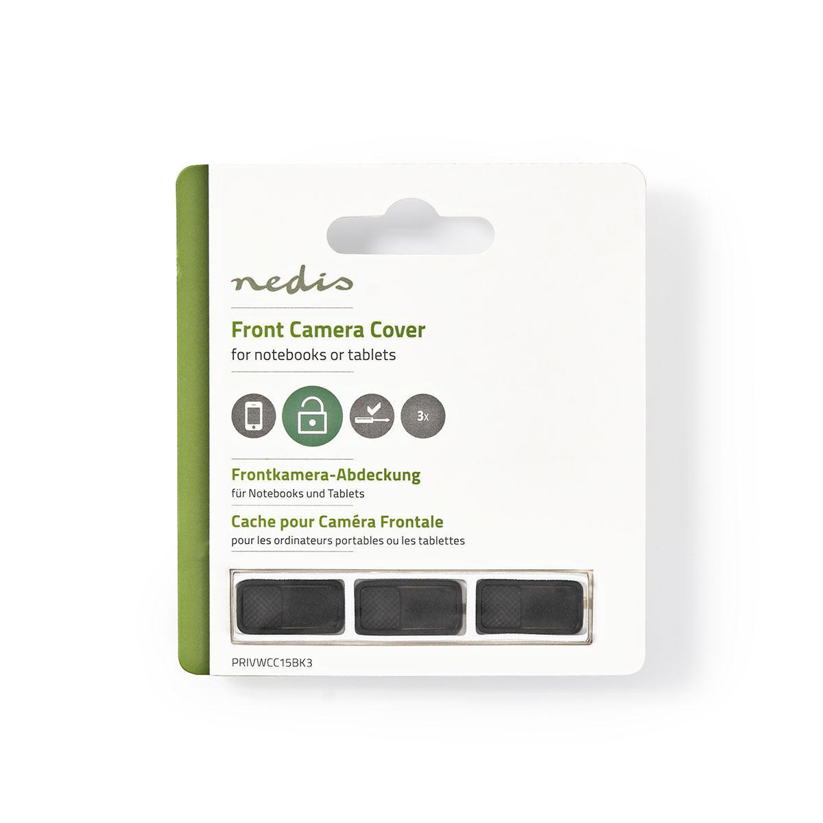 Camera Cover | Apparaat: Notebook | Kunststof | Lijm aan achterzijde | 1 Stuks - Afbeelding 3