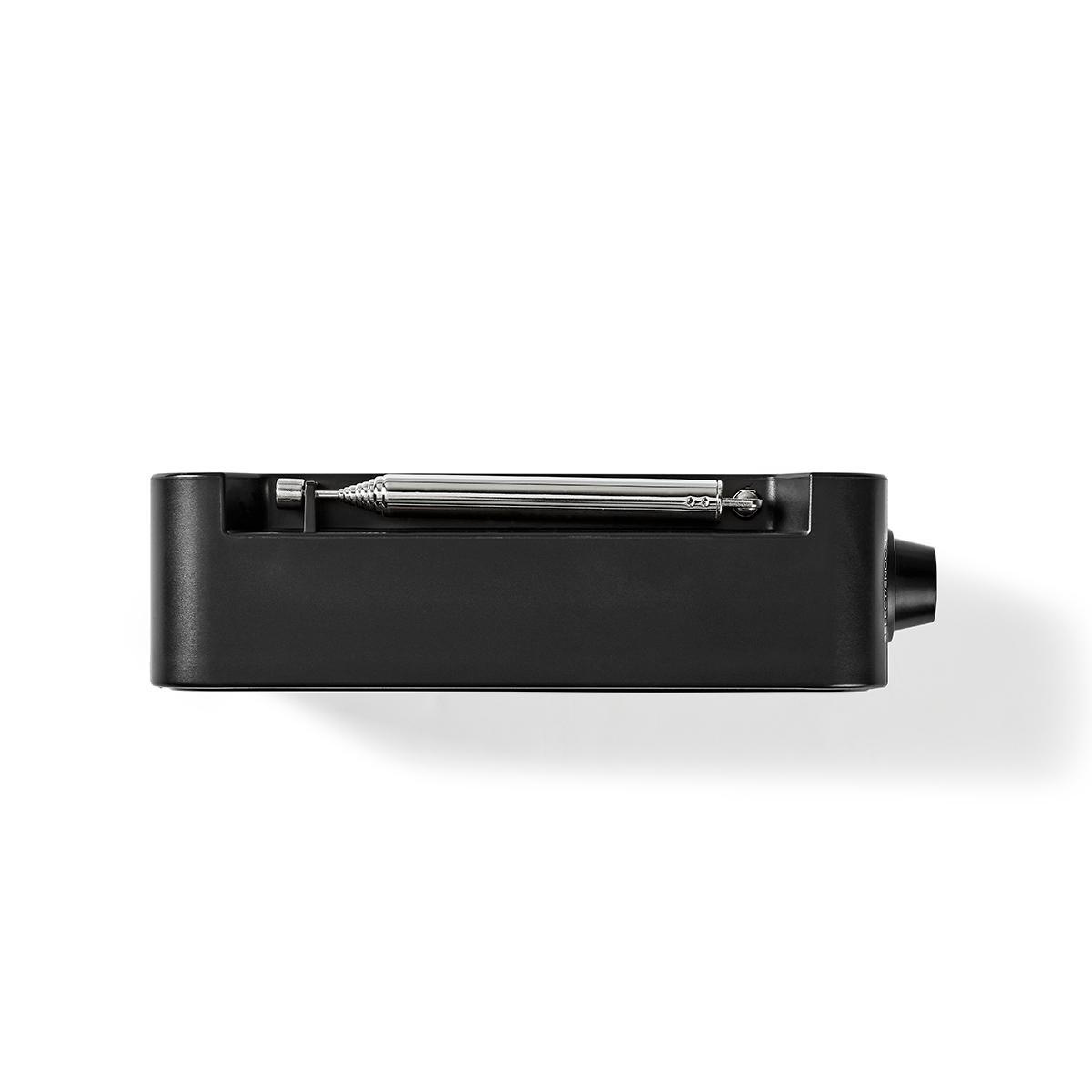 DAB+ Radio | Draagbaar Model | DAB+ / FM | 1.3 " | Zwart-Blauw Scherm | Batterij Gevoed / USB Gevoed | Digitaal | 3.6 W | Bluetooth® | Koptelefoonoutput | Wekker | Slaaptimer | IP20 | Zwart - Afbeelding 7