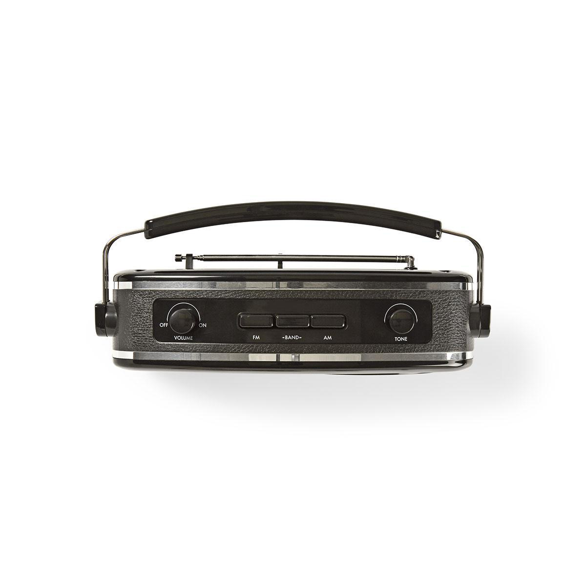 Nedis Retro AM/FM radio / zwart - Afbeelding 5