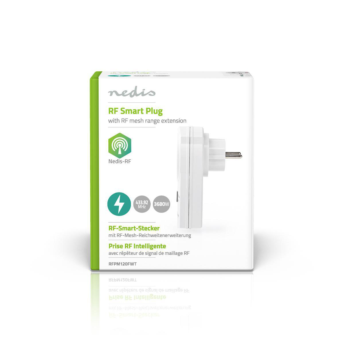 Nedis SmartHome RF smart plug - 1 contact - max. 16A / wit - Afbeelding 5