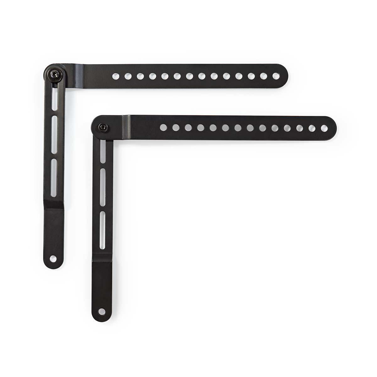 Soundbar Beugel | Geschikt voor: Universeel | Met TV Bevestiging | 10 kg | Rotatable | Staal | Zwart - Afbeelding 2