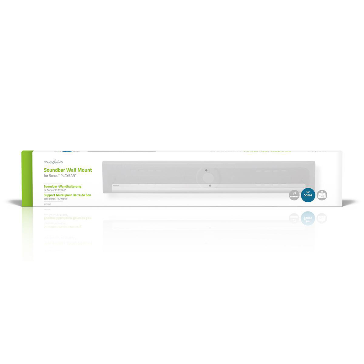 Nedis muurbeugel voor Sonos PLAYBAR / wit - Afbeelding 8