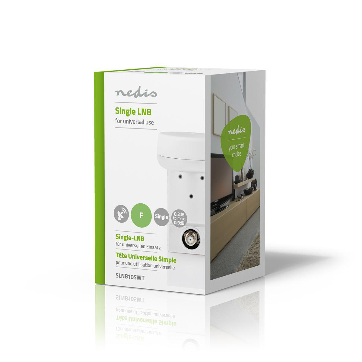 Nedis universele Single LNB / wit - Afbeelding 6