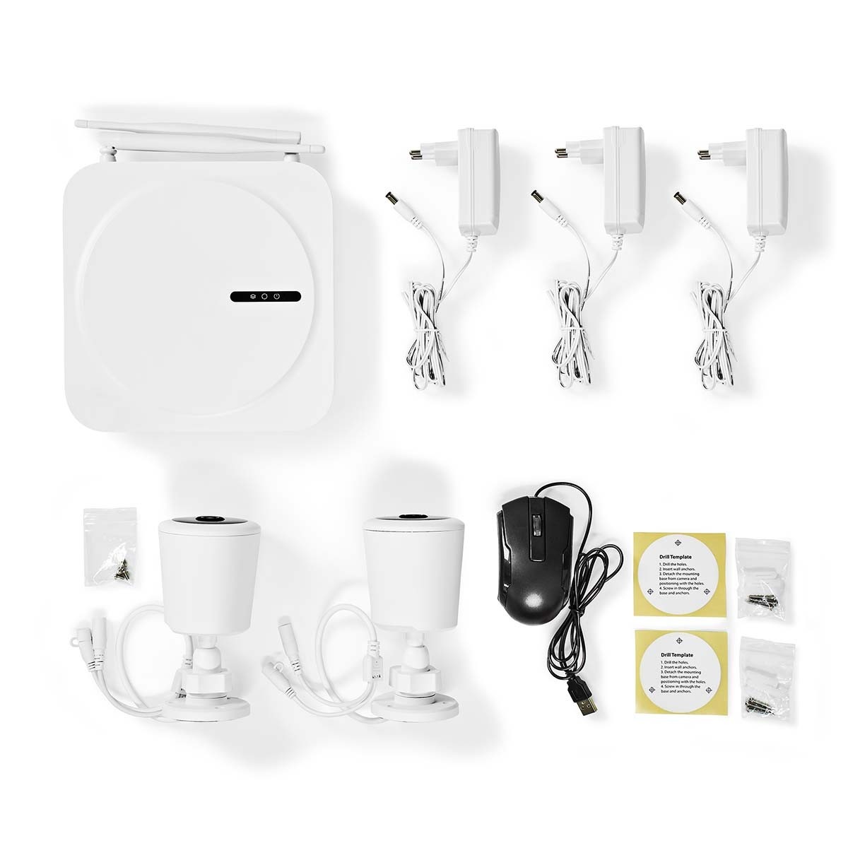 Nedis SmartLife draadloos camerasysteem voor binnen en buiten / Full HD 1080p - Afbeelding 8
