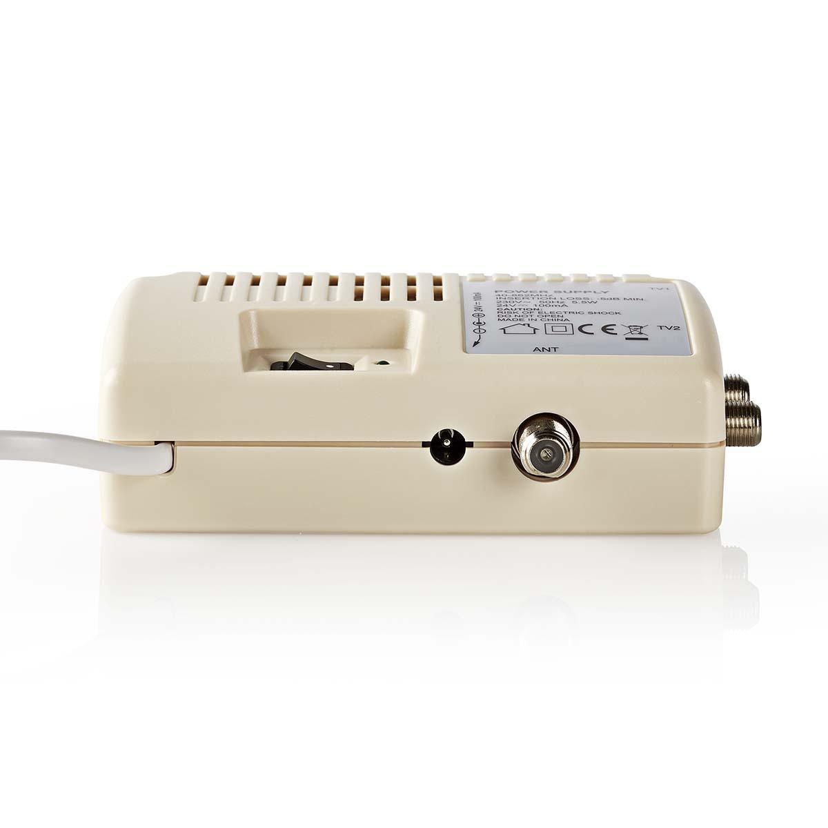 Nedis satelliet power inserter voor mastversterkers / wit - Afbeelding 2