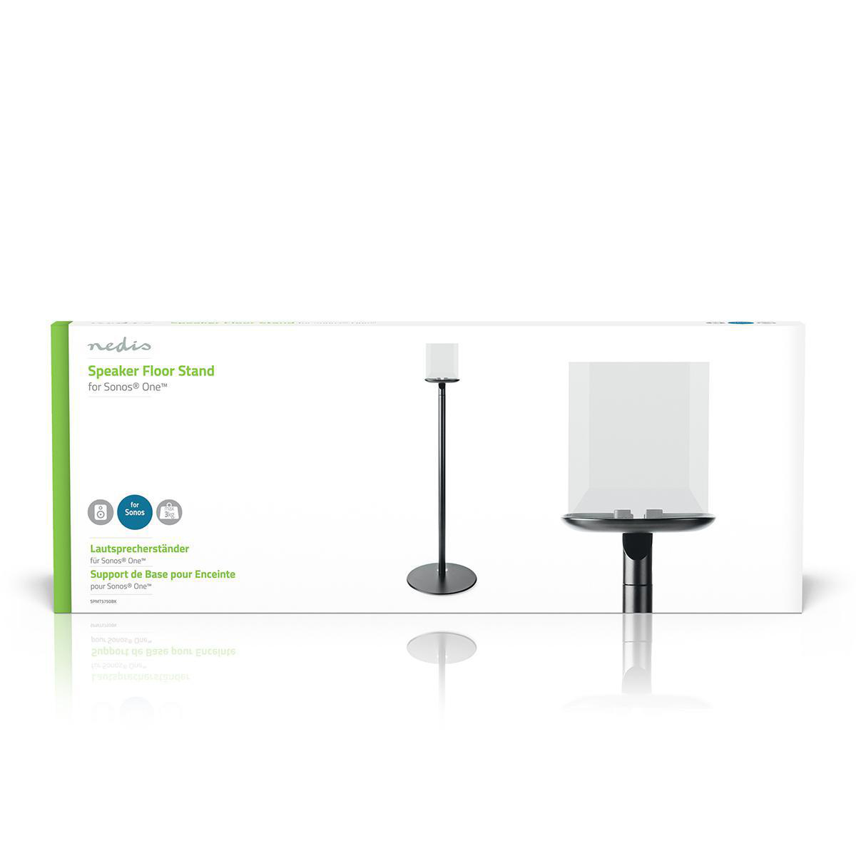 Nedis statief voor Sonos PLAY:1 en Sonos ONE / ONE SL / zwart - Afbeelding 9