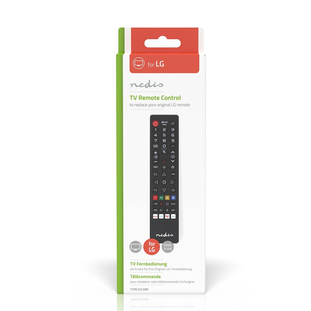 Nedis afstandsbediening voor LG TV's - Afbeelding 2