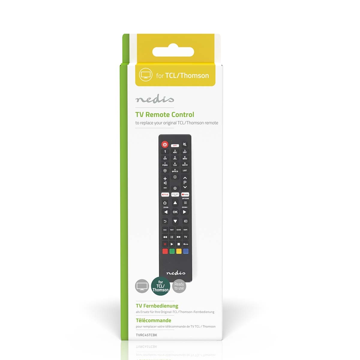 Nedis afstandsbediening voor Thomson/TCL TV's - Afbeelding 2