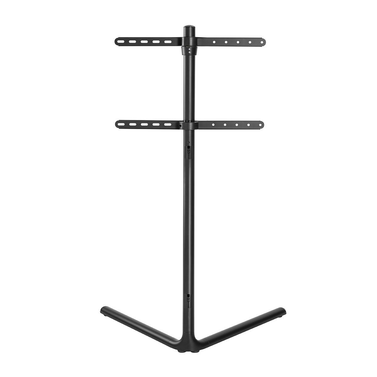 Nedis premium vloerstandaard in modern design voor schermen tot 70 inch / vast / zwart - Afbeelding 2