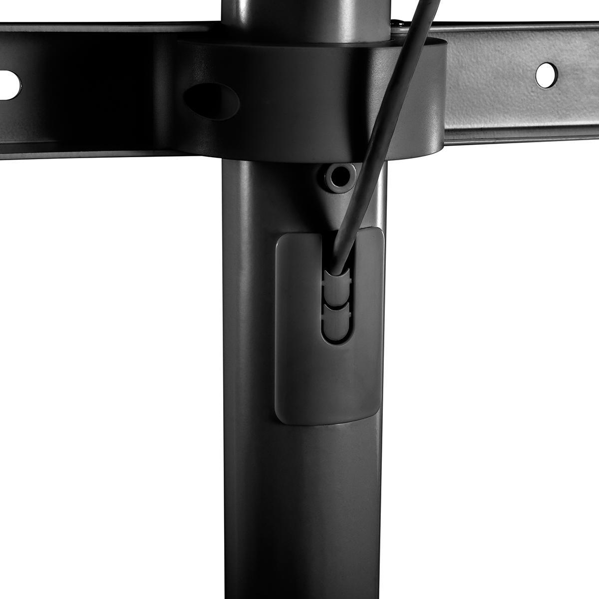 Nedis premium vloerstandaard in modern design voor schermen tot 70 inch / vast / zwart - Afbeelding 6