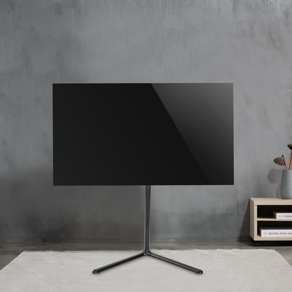 Nedis premium vloerstandaard in modern design voor schermen tot 70 inch / vast / zwart - Afbeelding 9