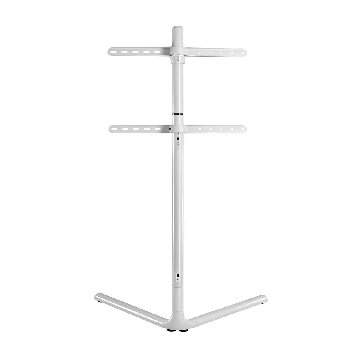 Nedis premium vloerstandaard in modern design voor schermen tot 70 inch / vast / wit - Afbeelding 2