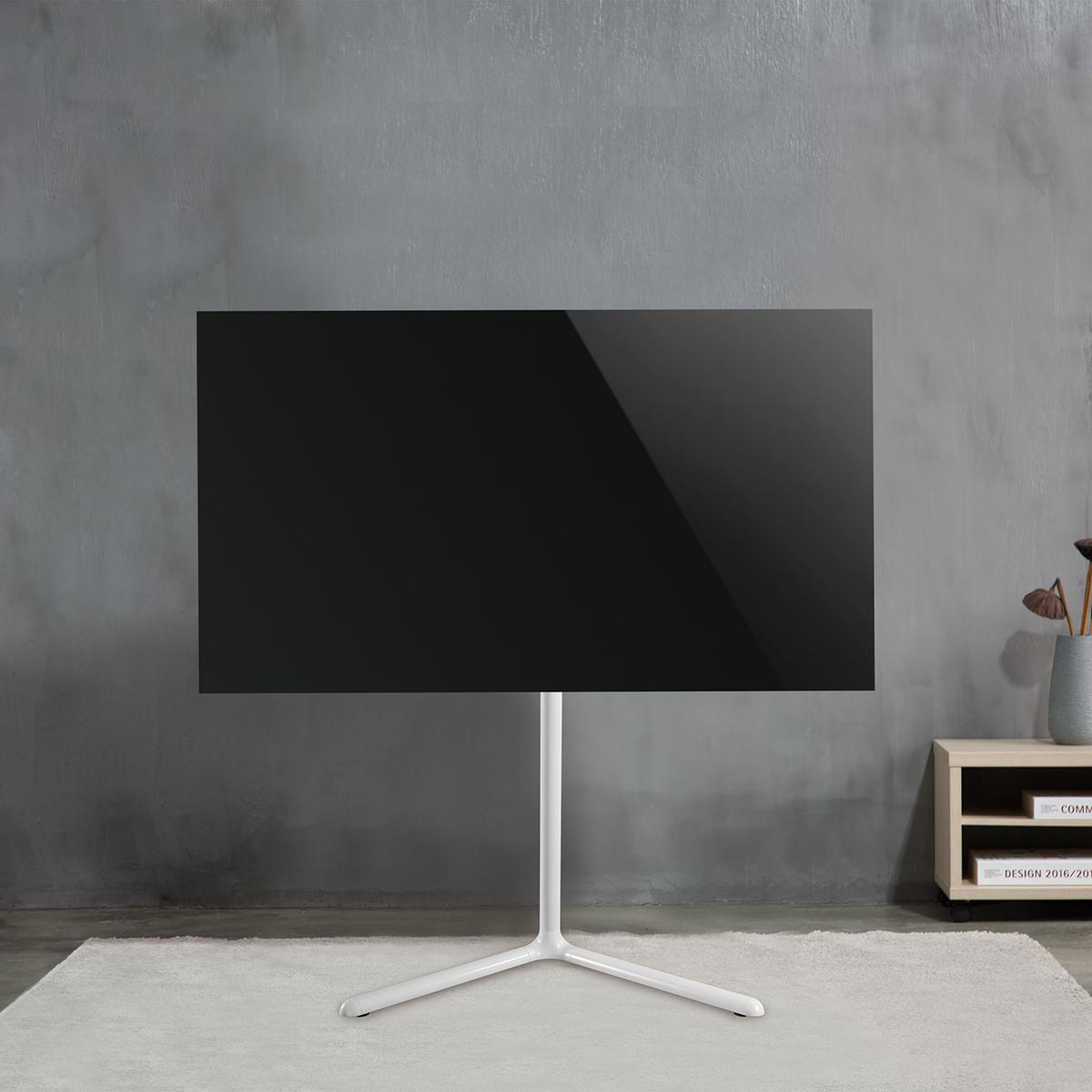Nedis premium vloerstandaard in modern design voor schermen tot 70 inch / vast / wit - Afbeelding 10