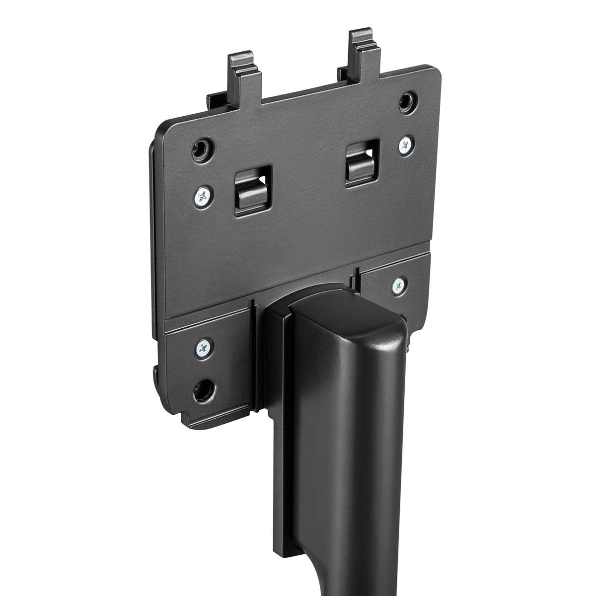 Nedis premium vloerstandaard in schildersezeldesign voor Samsung QLED/Frame schermen tot 65 inch / vast / zwart/bruin - Afbeelding 6