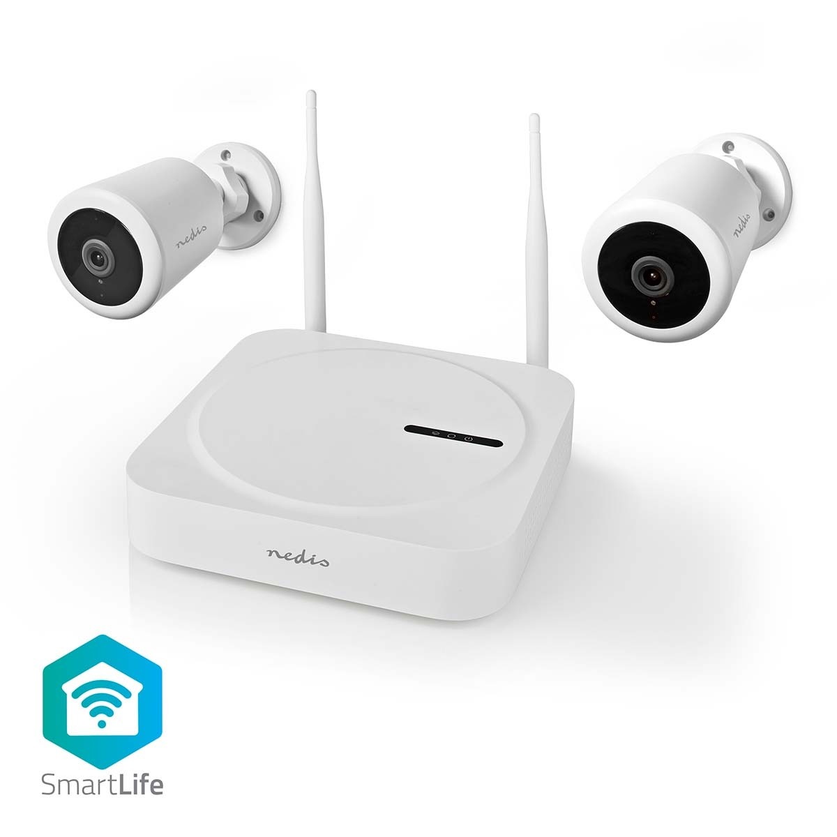 Nedis SmartLife draadloos camerasysteem voor binnen en buiten / Full HD 1080p