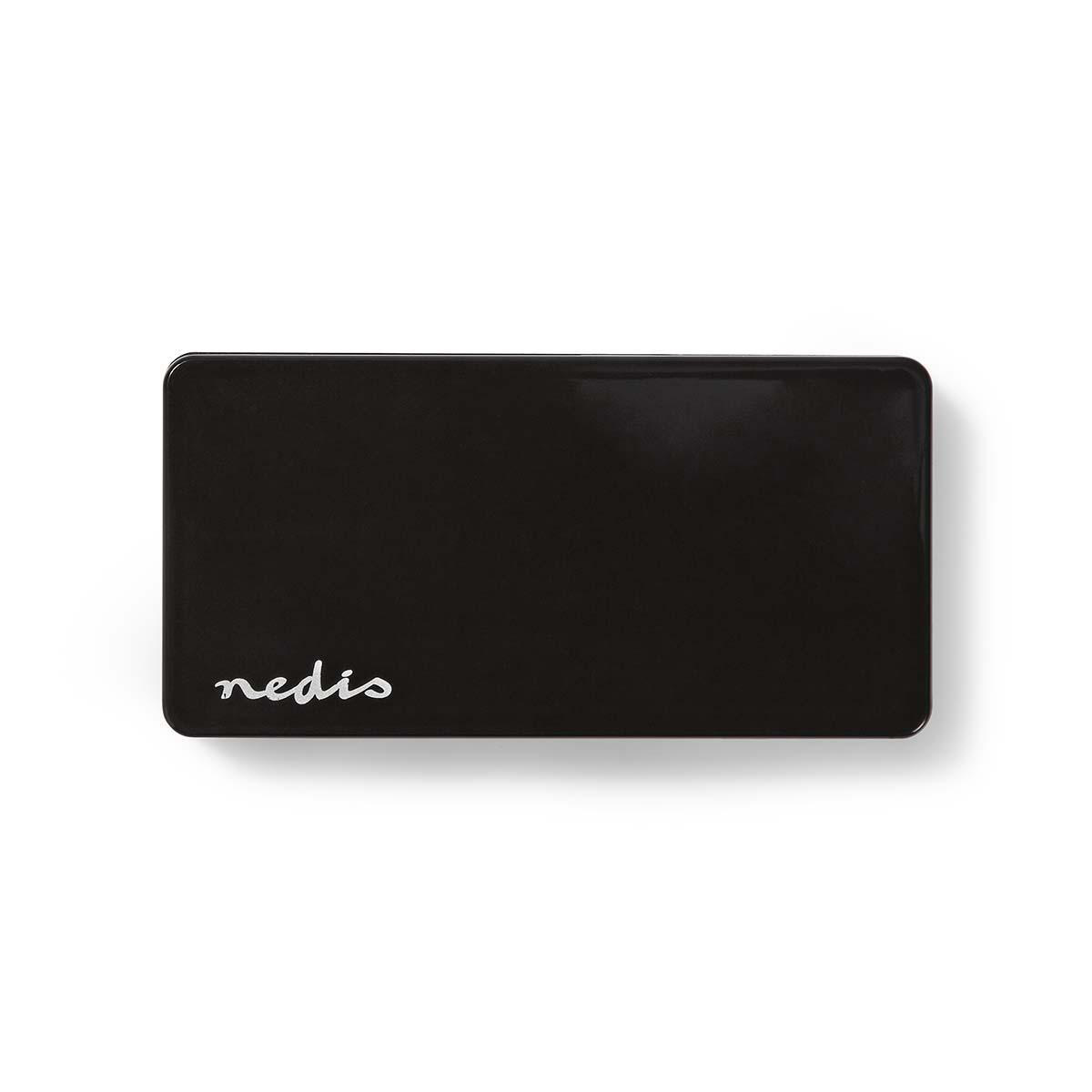 Nedis USB hub met 7 poorten - USB2.0 - externe voeding / zwart - 0,80 meter - Afbeelding 5