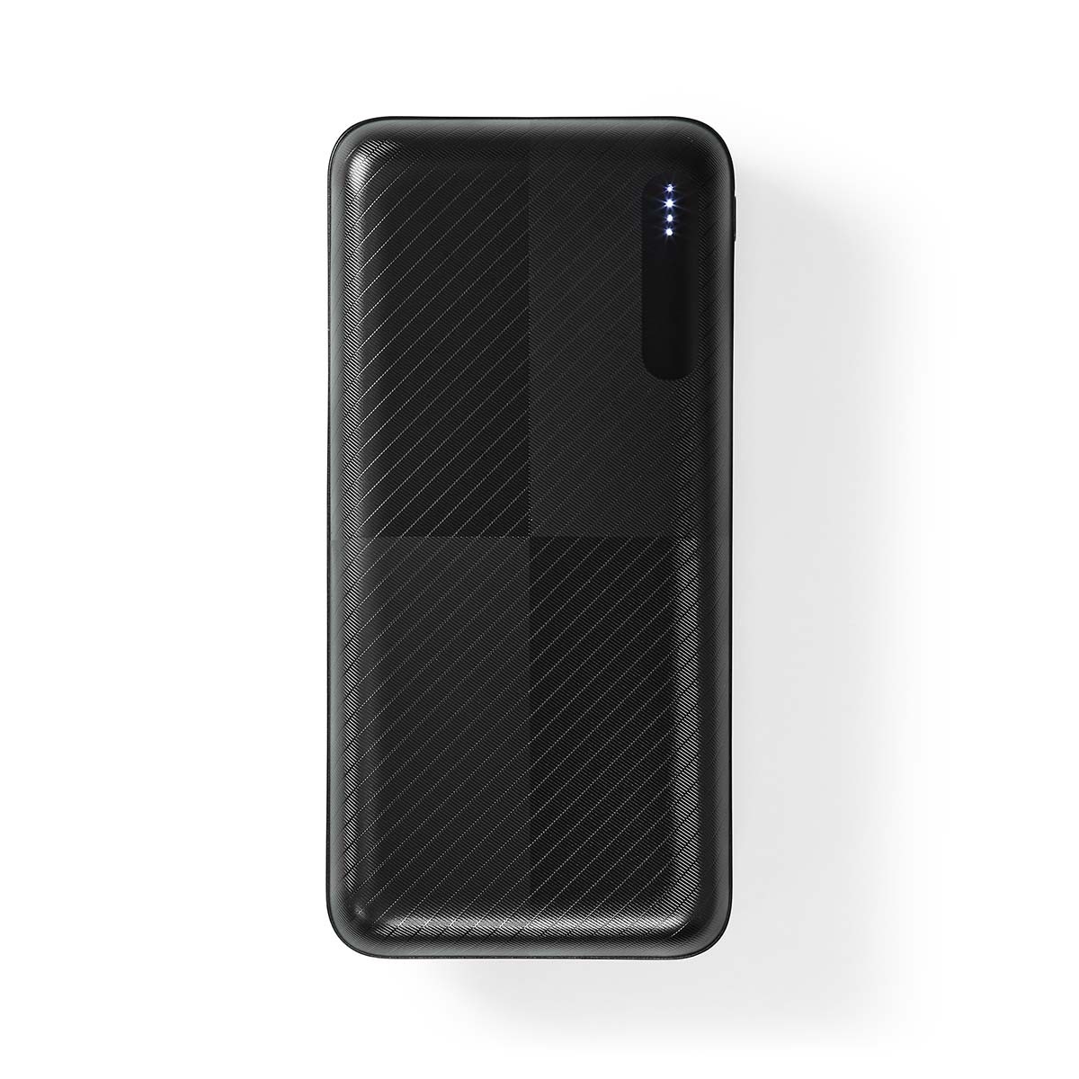 Nedis Powerbank Fast Charge met 1x USB-A en 1x USB-C (max. 3A) - 20.000 mAh / zwart - Afbeelding 4