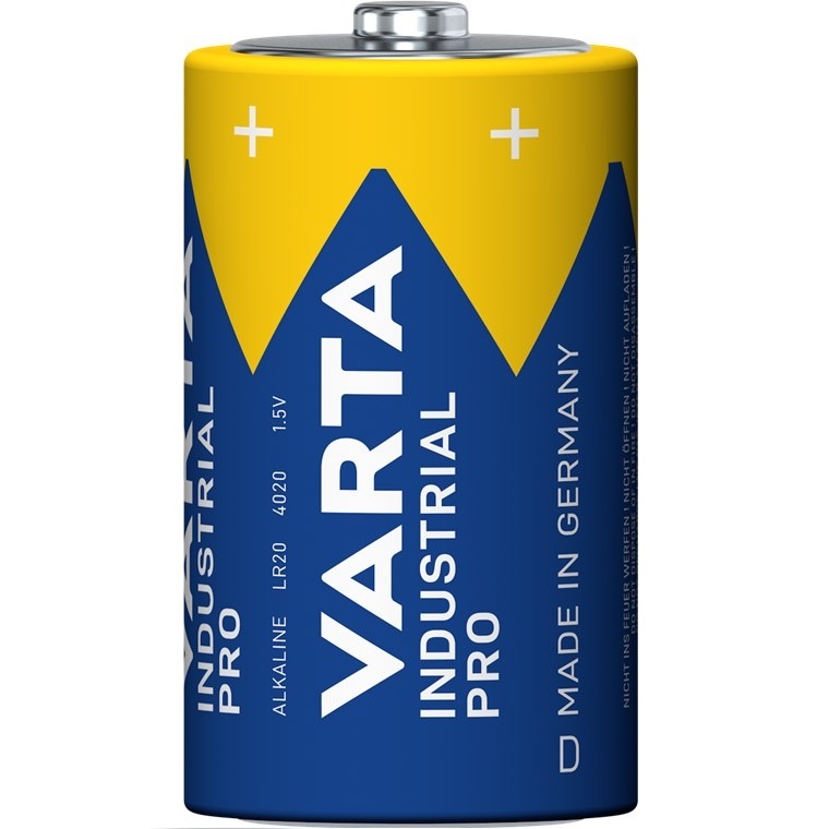 Varta D (LR20) Industrial Pro batterijen - 20 stuks in doos - Afbeelding 2