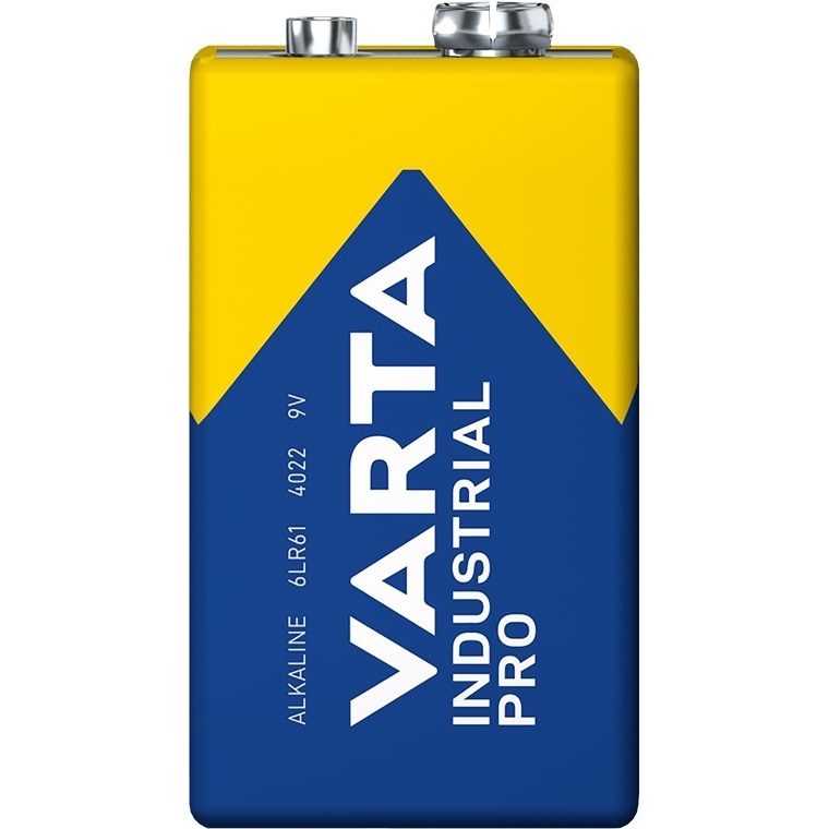 Varta E (6LR61) 9V Industrial Pro batterijen - 20 stuks in doos - Afbeelding 2