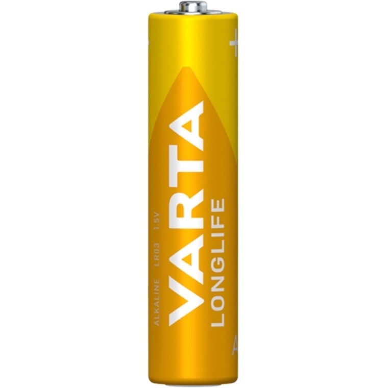 Varta AAA (LR03) Longlife batterijen - 4 stuks in blister - Afbeelding 2