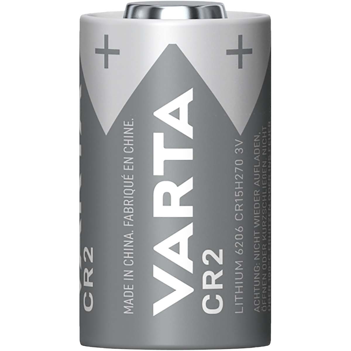 Varta CR2 Lithium Cylindrical batterij / 1 stuk - Afbeelding 2