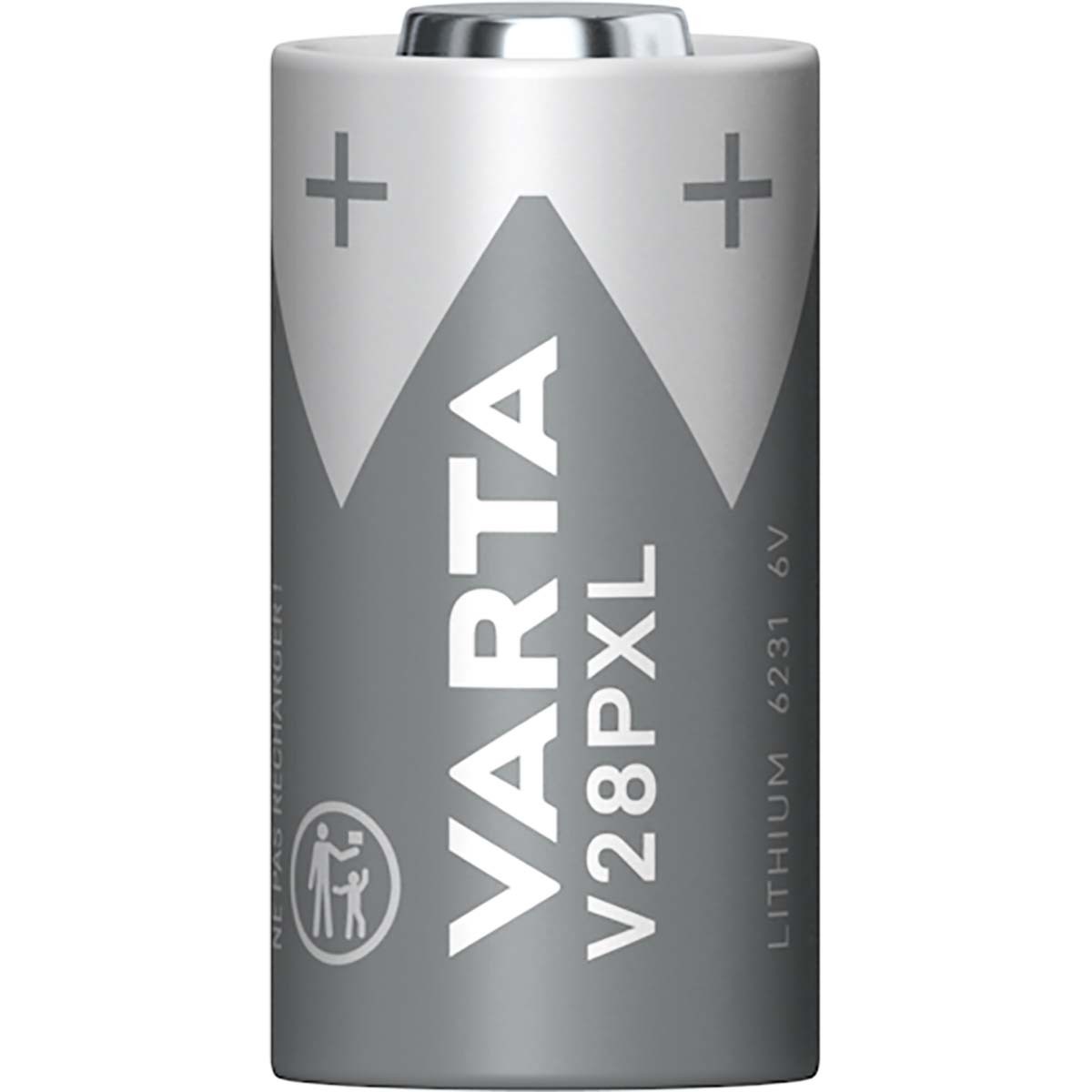 Varta 2CR1/3N (V28PXL) Lithium Cylindrical batterij / 1 stuk - Afbeelding 2