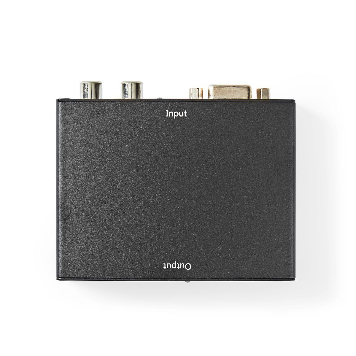 Nedis VGA + Tulp 2RCA naar HDMI converter met HDCP / zwart - Afbeelding 4