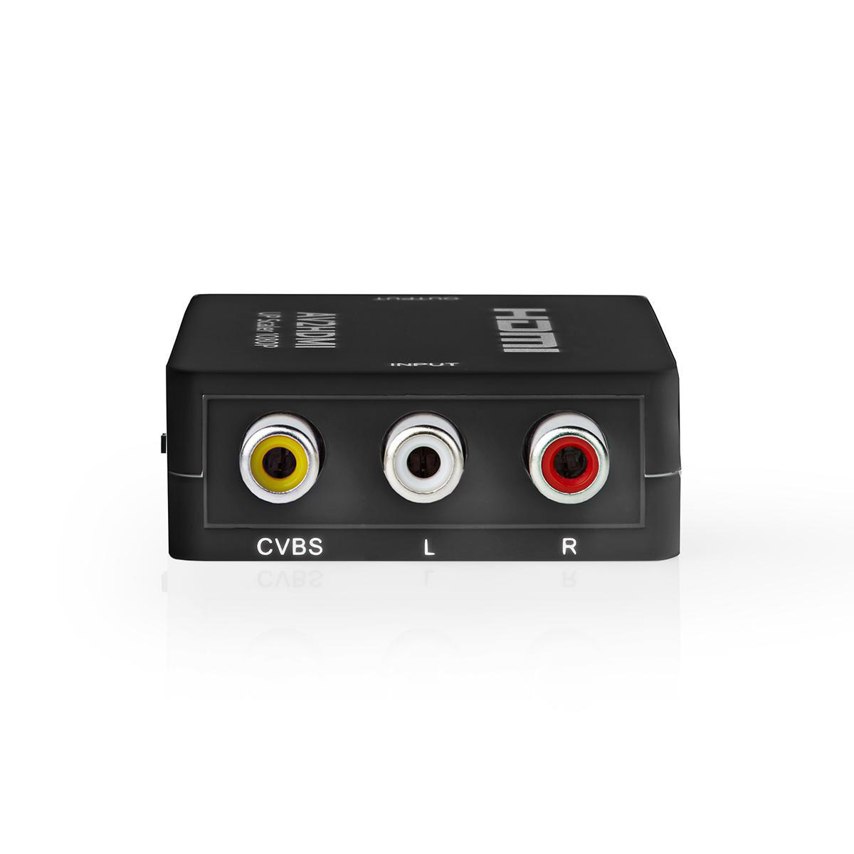 Nedis Tulp Composiet AV naar HDMI converter / zwart - Afbeelding 4