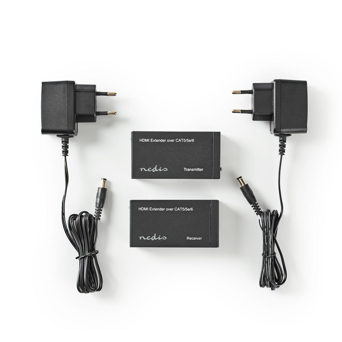 Nedis HDMI verlenger over 1 netwerkkabel - 50 meter (Full HD) - Afbeelding 5