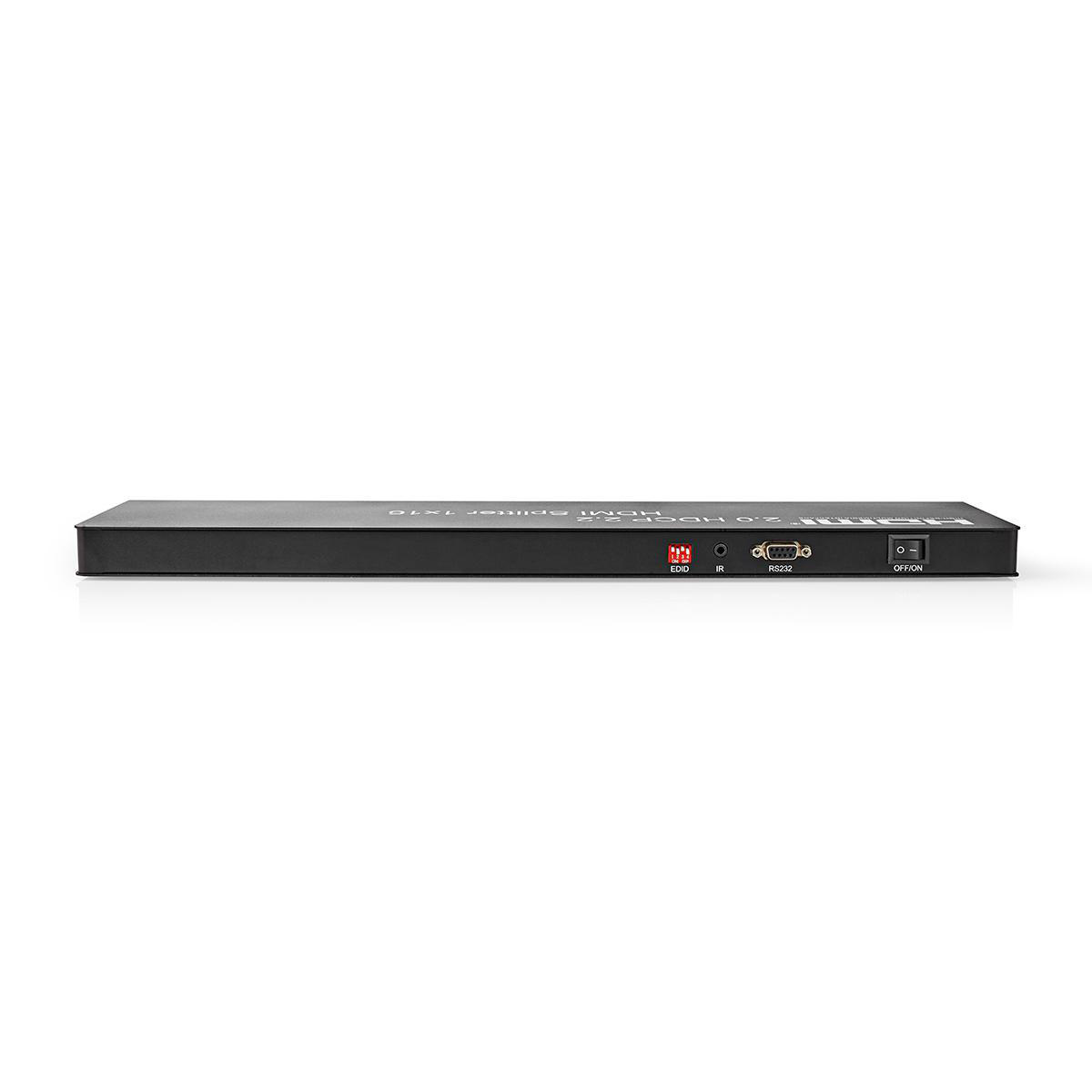 Nedis HDMI splitter 1 naar 16 met EDID - HDMI2.0 (4K 60Hz + HDR) / zwart - Afbeelding 3