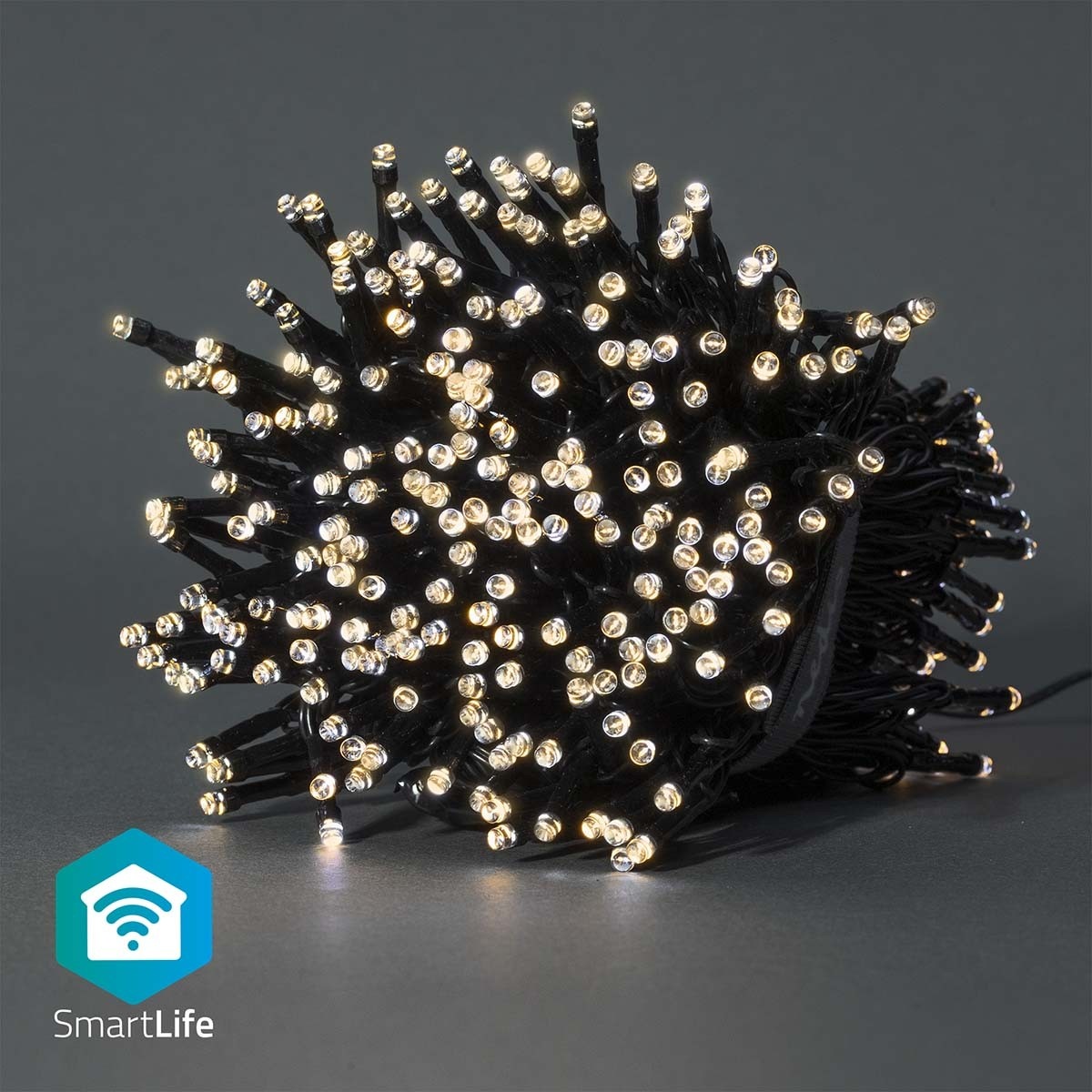 Nedis SmartLife Wi-Fi decoratief LED-lichtsnoer - 20m - 400 LED's / warm-wit