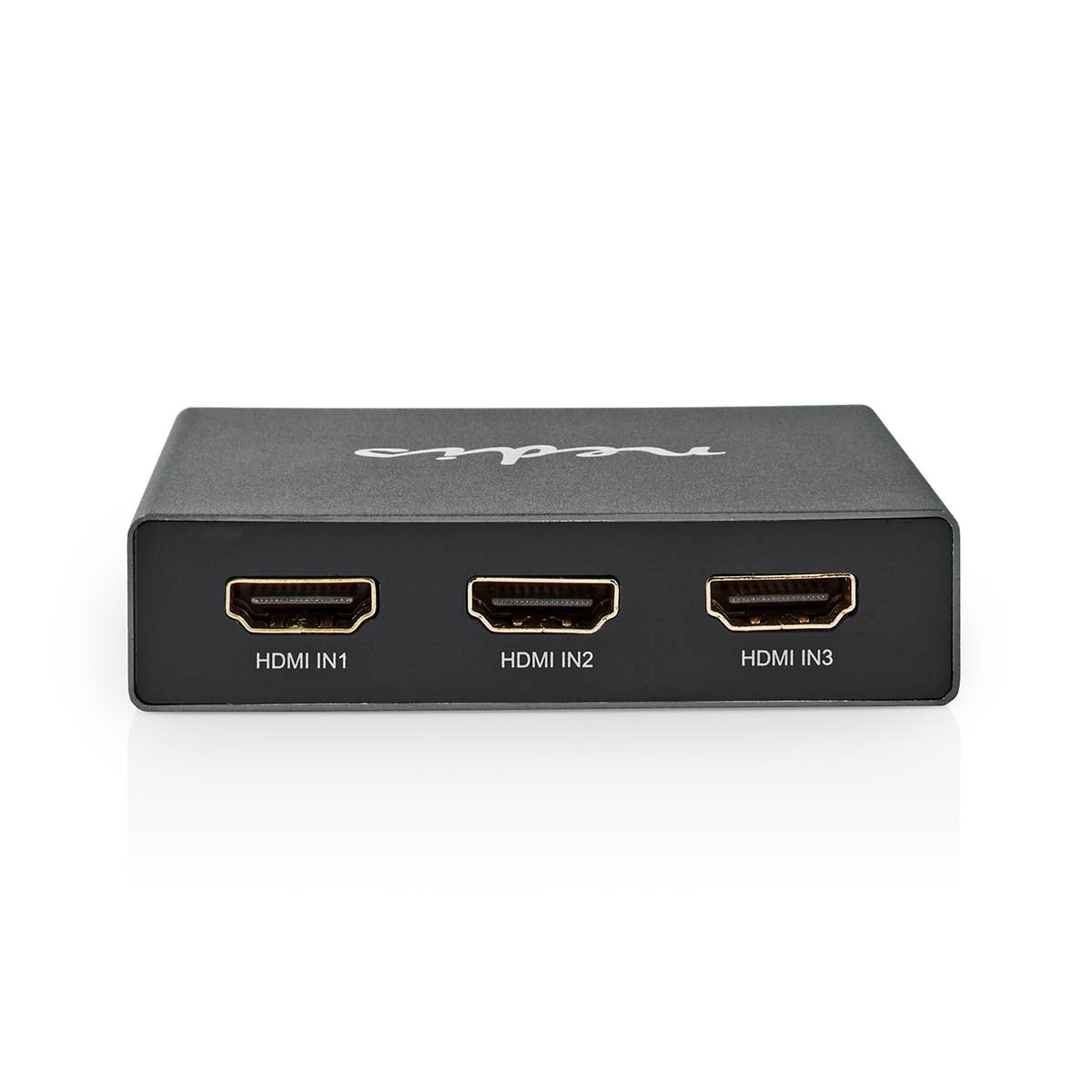 Nedis HDMI schakelaar 3 naar 1 met afstandsbediening - HDMI2.1 (8K 60Hz + HDR) / zwart - Afbeelding 2