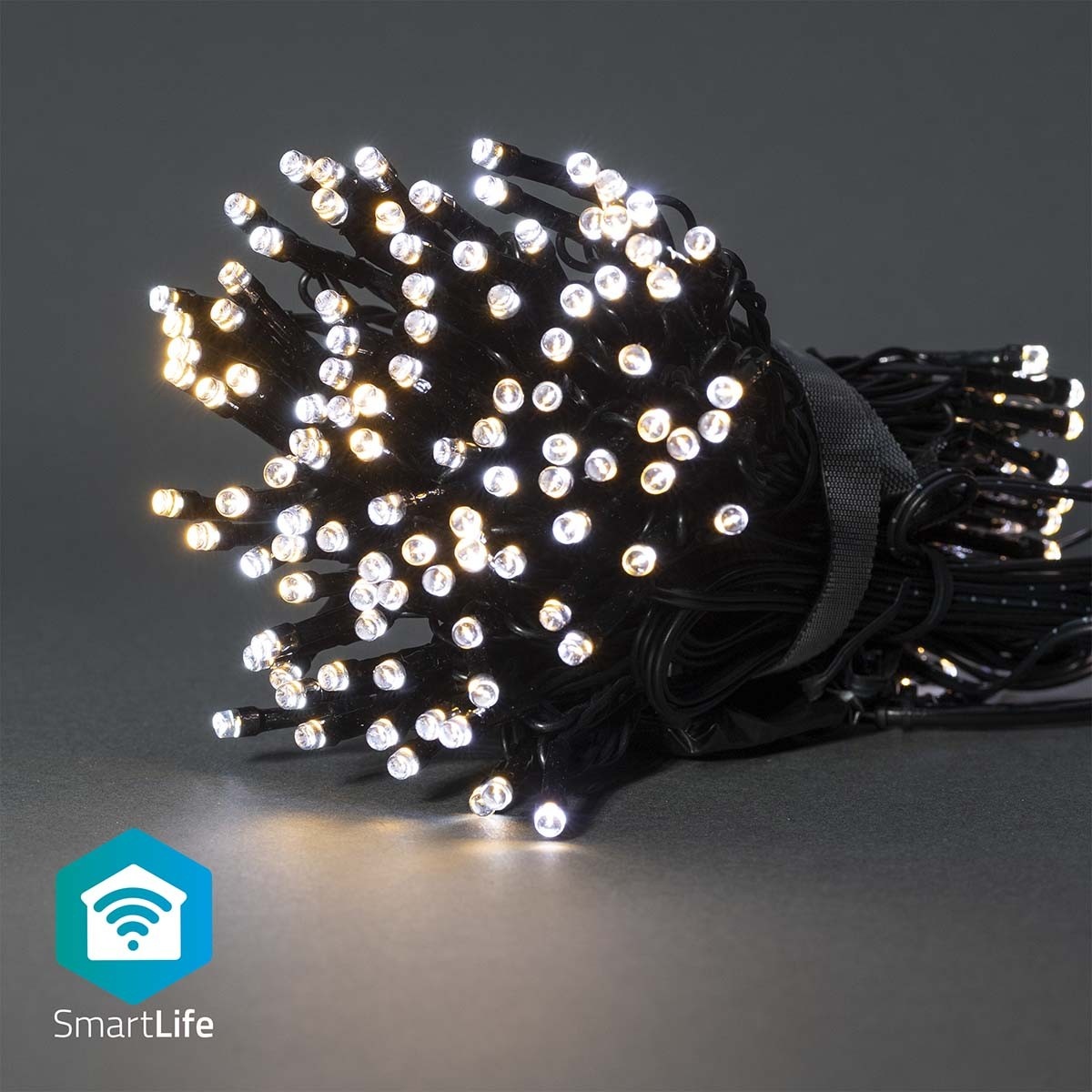 Nedis SmartLife Wi-Fi decoratief LED-lichtsnoer - 10m - 100 LED's / warm-wit tot koud-wit