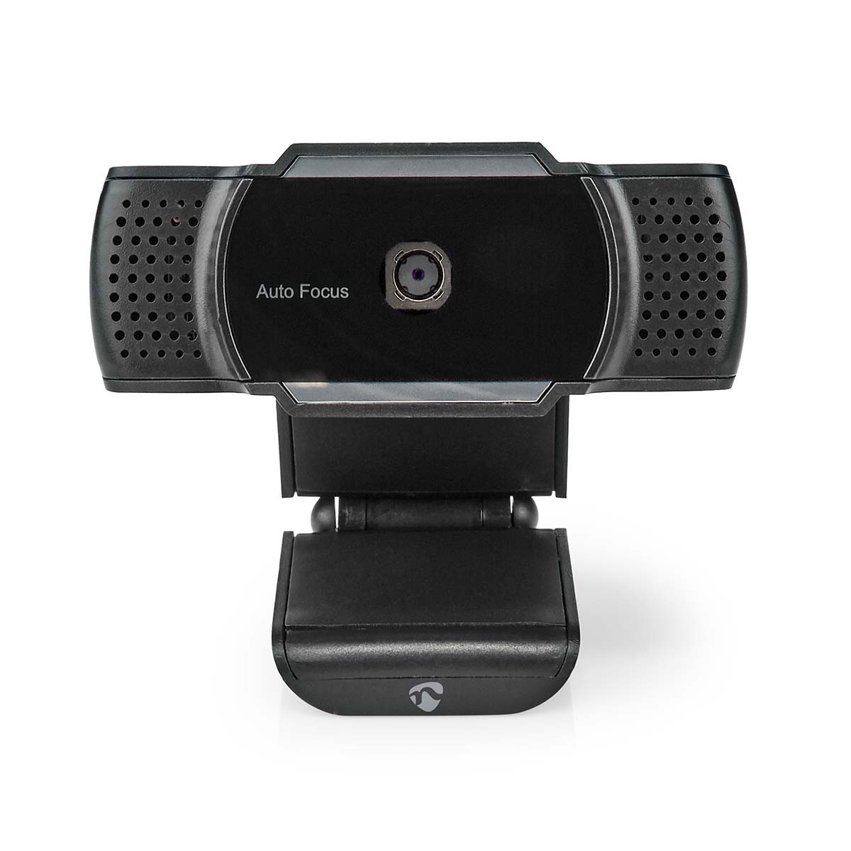 Nedis USB webcam met microfoon en klem/standaard - 2K Quad HD / zwart - 1,5 meter - Afbeelding 2