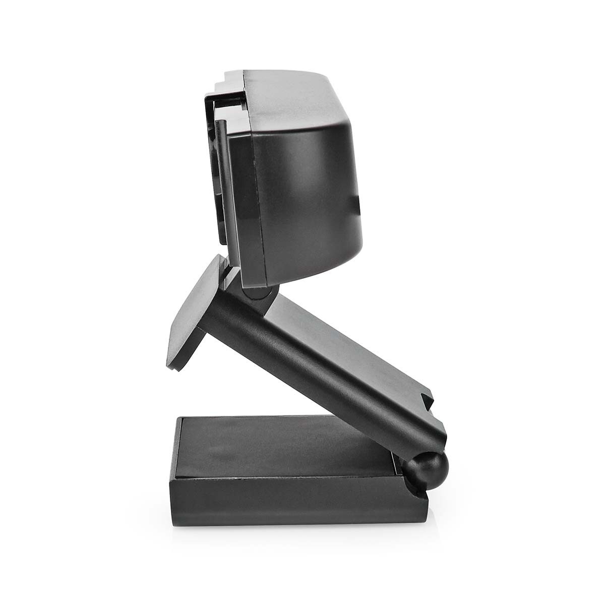 Nedis USB webcam met microfoon en klem/standaard - 4K Ultra HD / zwart - 1,4 meter - Afbeelding 3