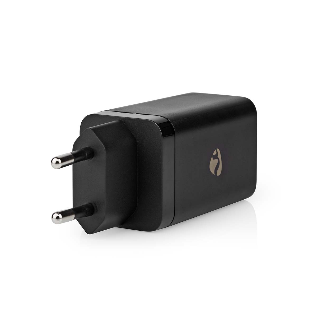 Nedis thuislader met 2 USB-C PD en 1 USB-A Quick Charge 3.0 poorten - Smart IC - GaN - 65W / zwart - Afbeelding 5