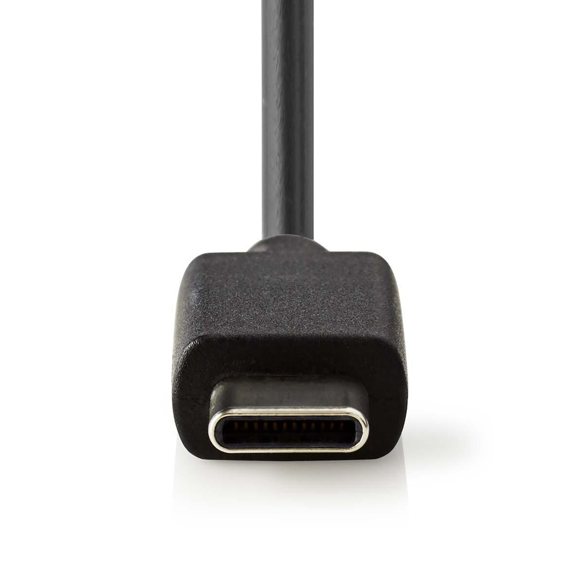 Oplader | 15 W | 1x 3.0 A | Outputs: 1 | USB-C Kabel | 1.50 m | Single Voltage Output | Zwart - Afbeelding 3