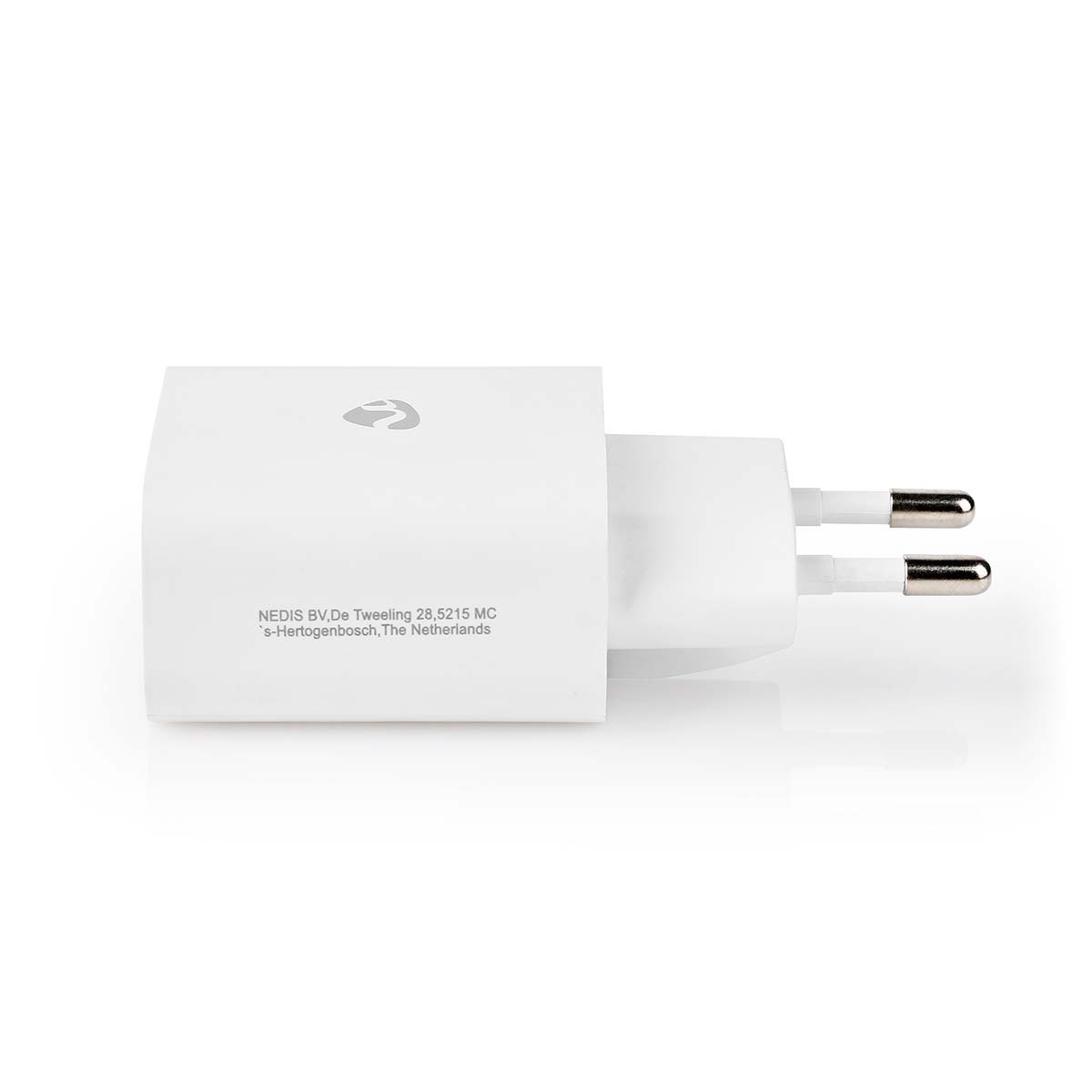 Nedis thuislader met 1 USB-C PD poort en losse 8-pins Lightning - USB-C kabel - 20W / wit - 1 meter - Afbeelding 5