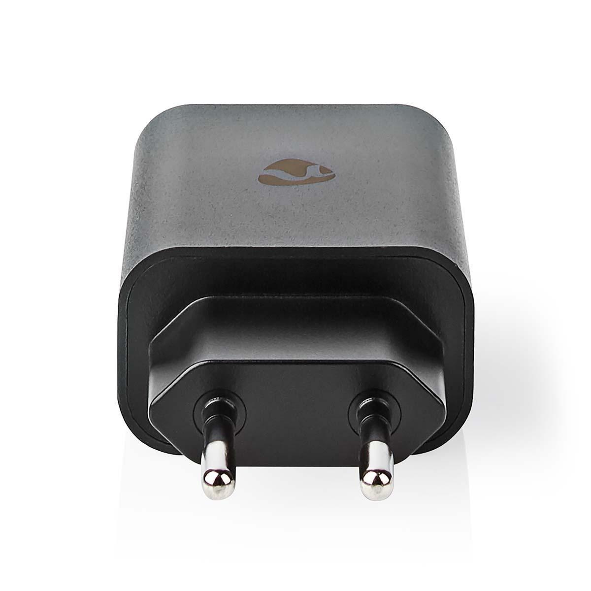 Nedis thuislader met 1 USB-C PD poort - Quick Charge 4+ - 32W / zwart - Afbeelding 3