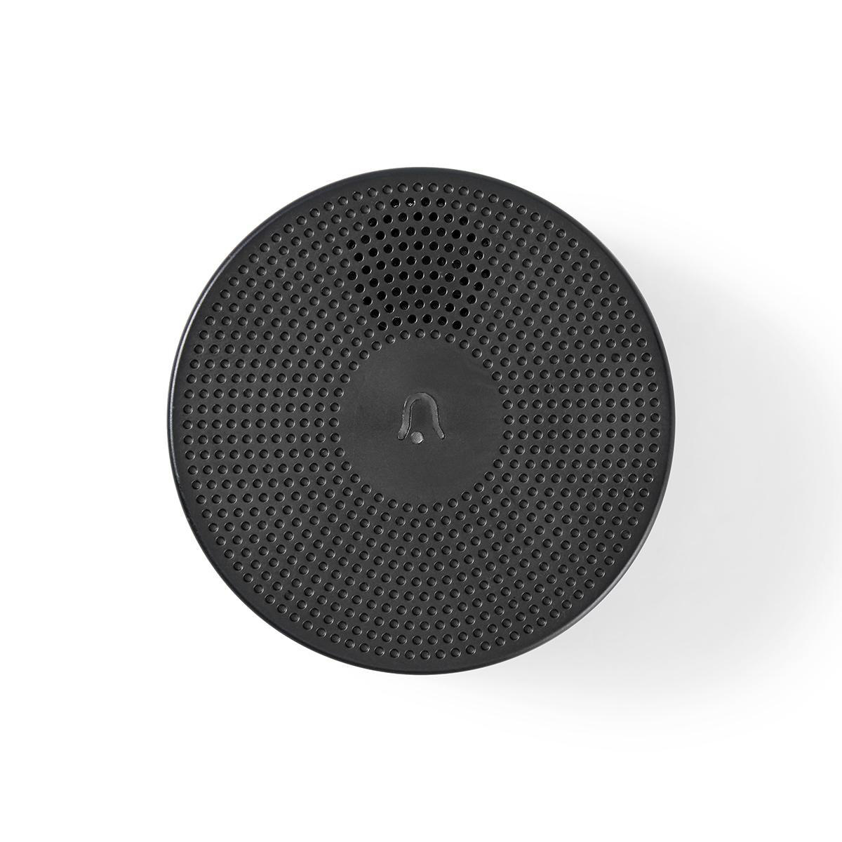 SmartLife Gong | RF, frequentie 433 MHz | Accessoire voor: WIFICDP10GY / WIFICDP30WT / WIFICDP40CWT | USB Gevoed | 4 Melodiën | 5 V DC | Instelbaar volume | Zwart - Afbeelding 3